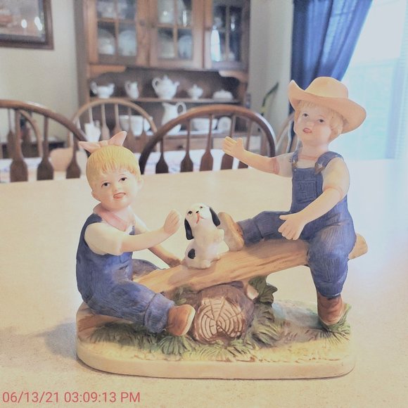 Home Interiors Other - Homco Denim Days 1985 Playtime #8827